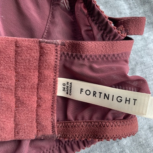 Fortnight Lingerie Luna Longline Bra - Picture 3 of 6